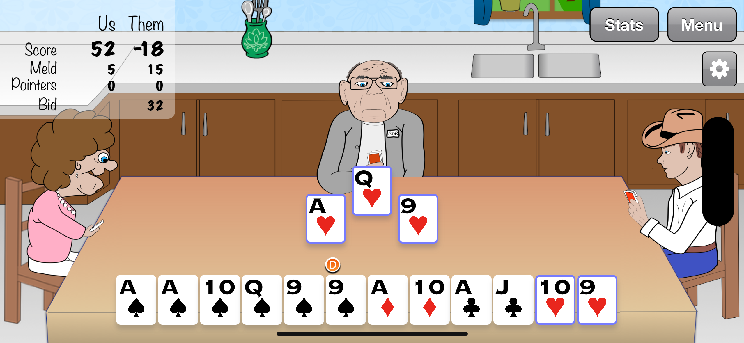 Pinochle Pro Gameplay